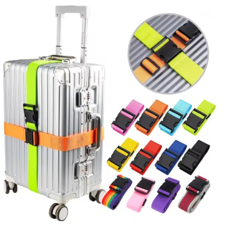 Travel Accessories Luggage Straps - Tali Bagasi Bentuk Lurus untuk Koper,