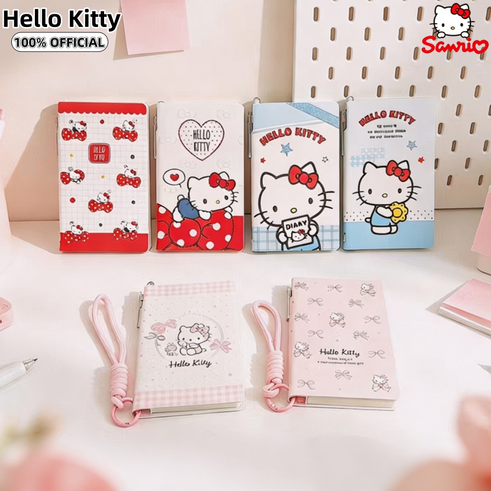 Travel Notebook Journal - Buku Catatan Saku Hello Kitty Sanrio
