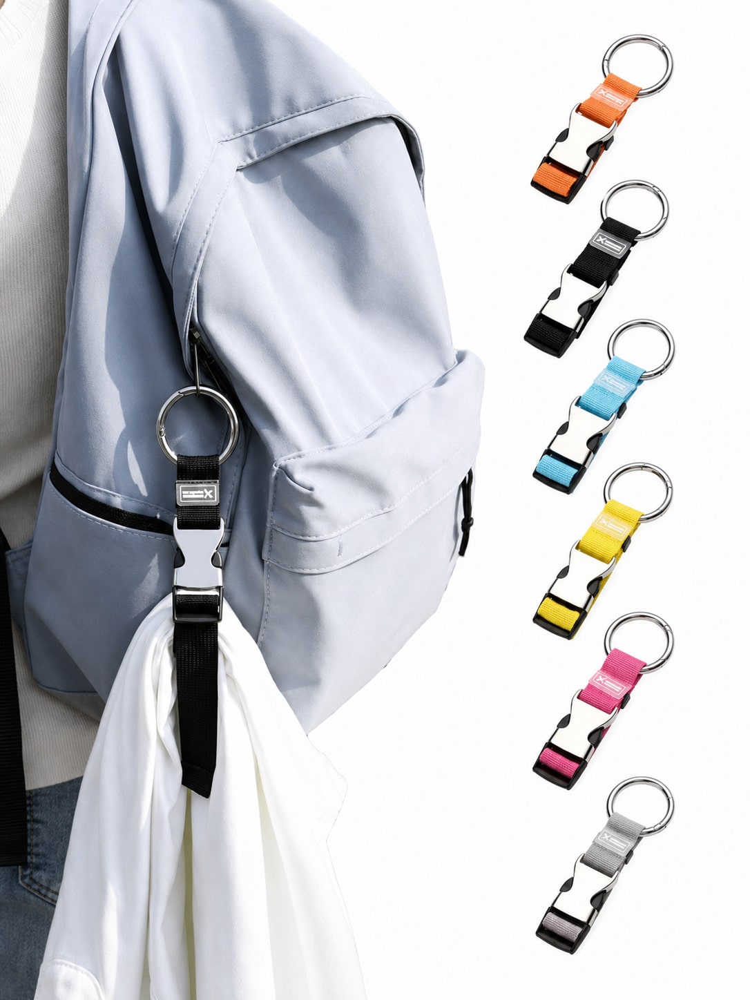 Travel Accessories Luggage Straps - Tali Gesper Eksternal Ransel & Koper