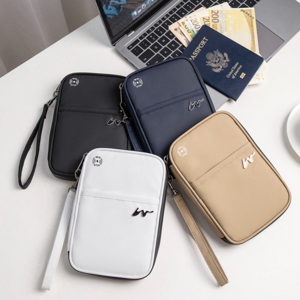 Travel Accessories In Bulk - Sarung kartu poliester portabel, tempat kartu