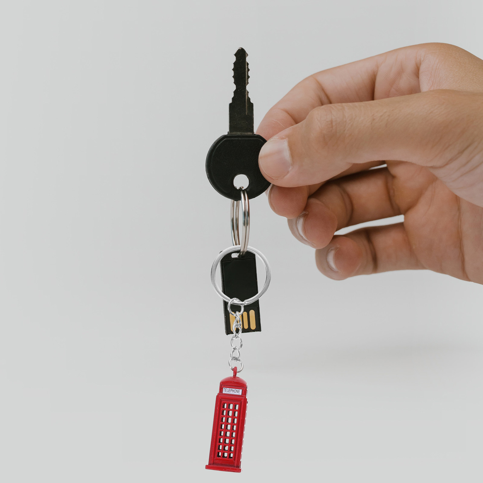 Travel Accessories London - 5Pcs Set Gantungan Kunci Souvenir London,