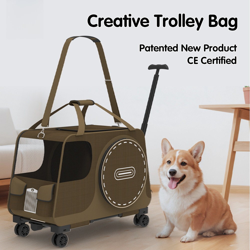 Travel Accessories Amazon - Tas Kereta Dorong Hewan Peliharaan untuk