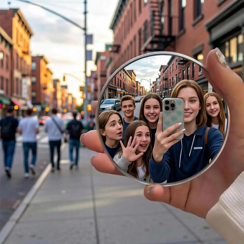 Travel Accessories Store - Cermin Selfie Genggam Portabel untuk Perjalanan