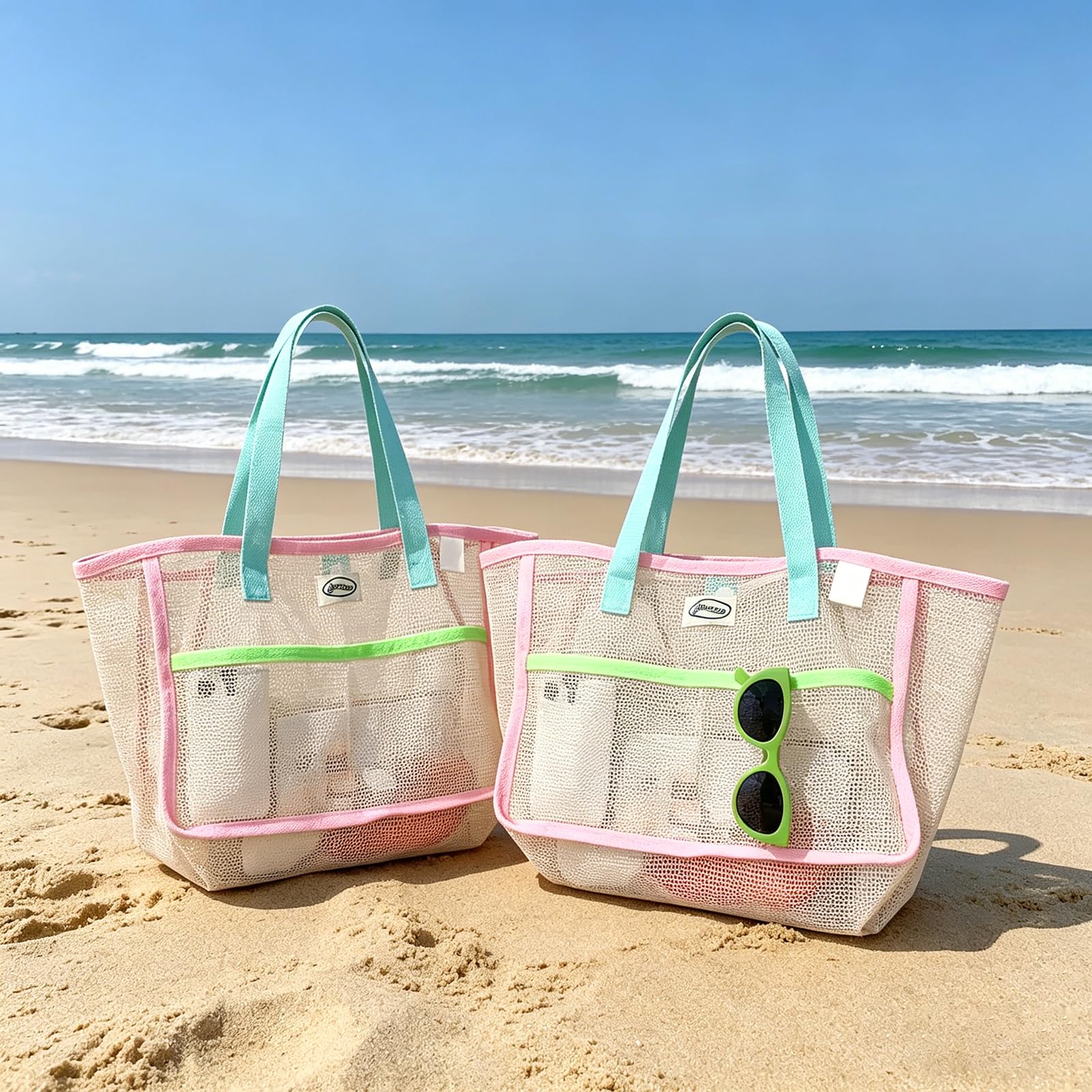 Travel Accessories Usa - Tas Pantai untuk Wanita Tas Jinjing