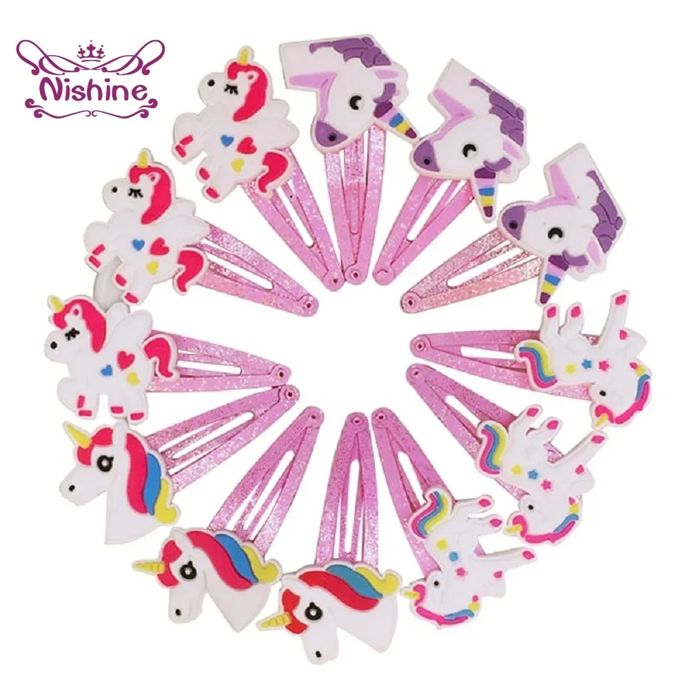 Travel Accessories For 10 Year Old Girl - Nike klip rambut hewan kartun Unicorn,