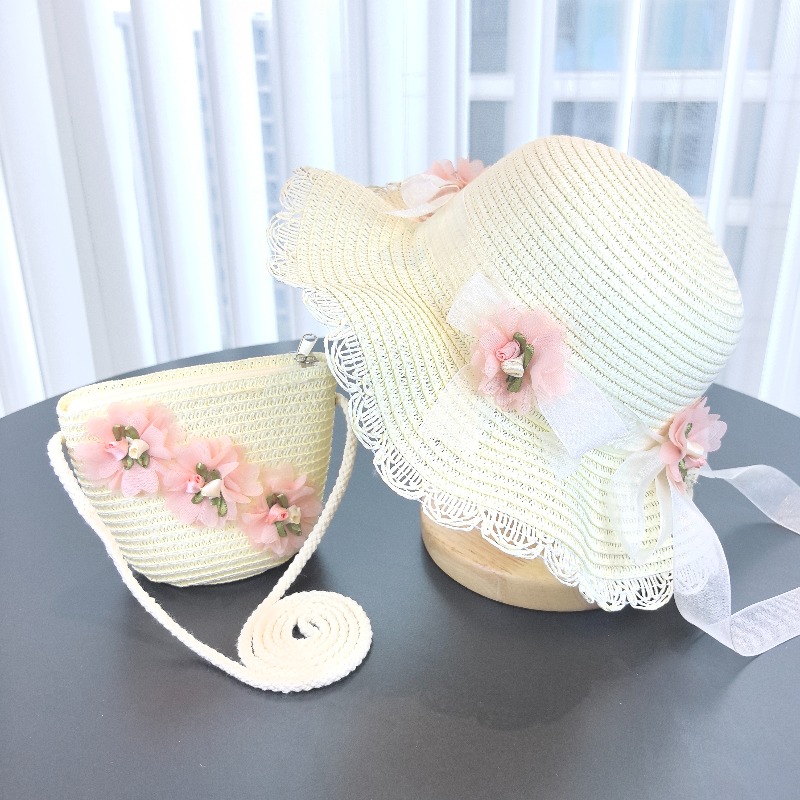 Travel Accessories For 10 Year Old Girl - Topi Jerami 2 Buah untuk Anak