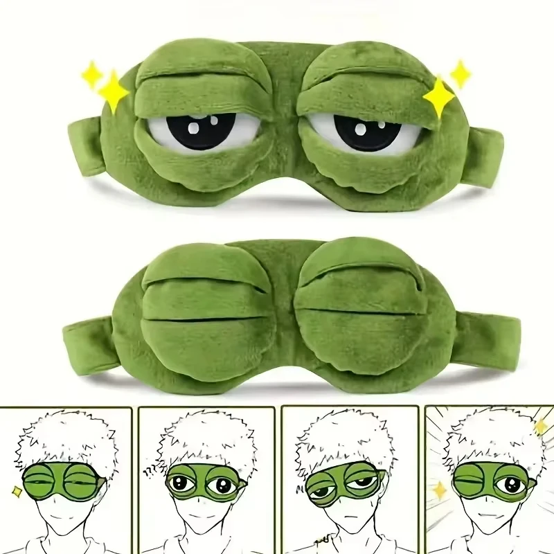 Travel Accessories Store - Masker Mata Berbentuk Katak Permainan Pesta