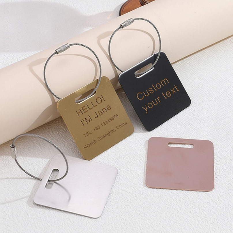 Label Bagasi Nama Kustom Label - Travel Accessories Store ulasan dan harga