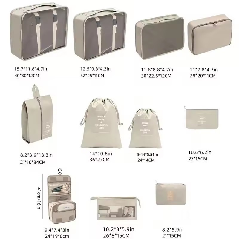 Set Tas Penyimpanan Perjalanan - Travel Accessories In Bulk ulasan dan harga