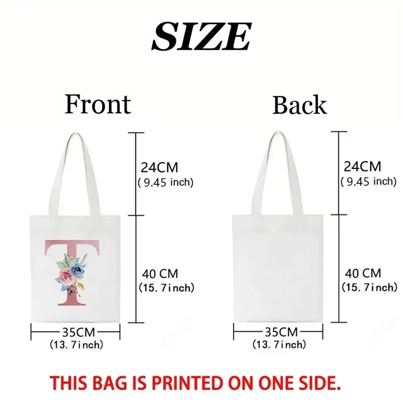 Tas Tote Kanvas Wanita Motif H - Travel Accessories London ulasan dan harga