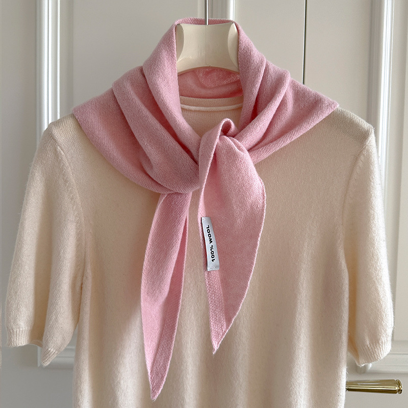 Syal Rajut Wanita 100% Wol Sya - Travel Accessories Neck ulasan dan harga