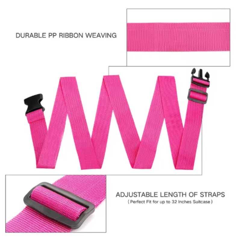 Tali Bagasi Bentuk Lurus untuk - Travel Accessories Luggage Straps ulasan dan harga
