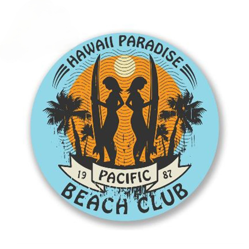 Aksesori Mobil Stiker Mobil Se - Travel Accessories Hawaii ulasan dan harga