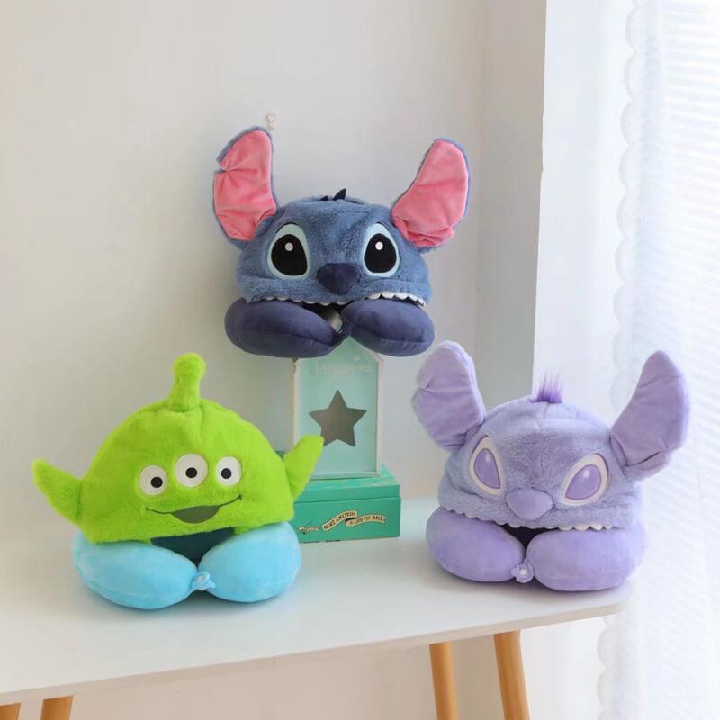 Disney Cute Stitch Alien Banta - Travel Accessories Pillow ulasan dan harga