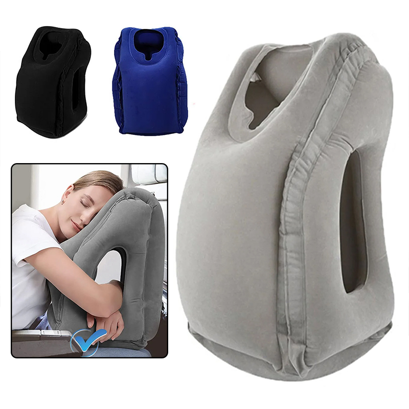 Bantal Perjalanan Tiup dengan  - Travel Accessories Long Flight ulasan dan harga