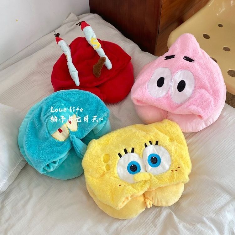 Bantal Leher Berbentuk U Spong - Travel Accessories Pillow ulasan dan harga