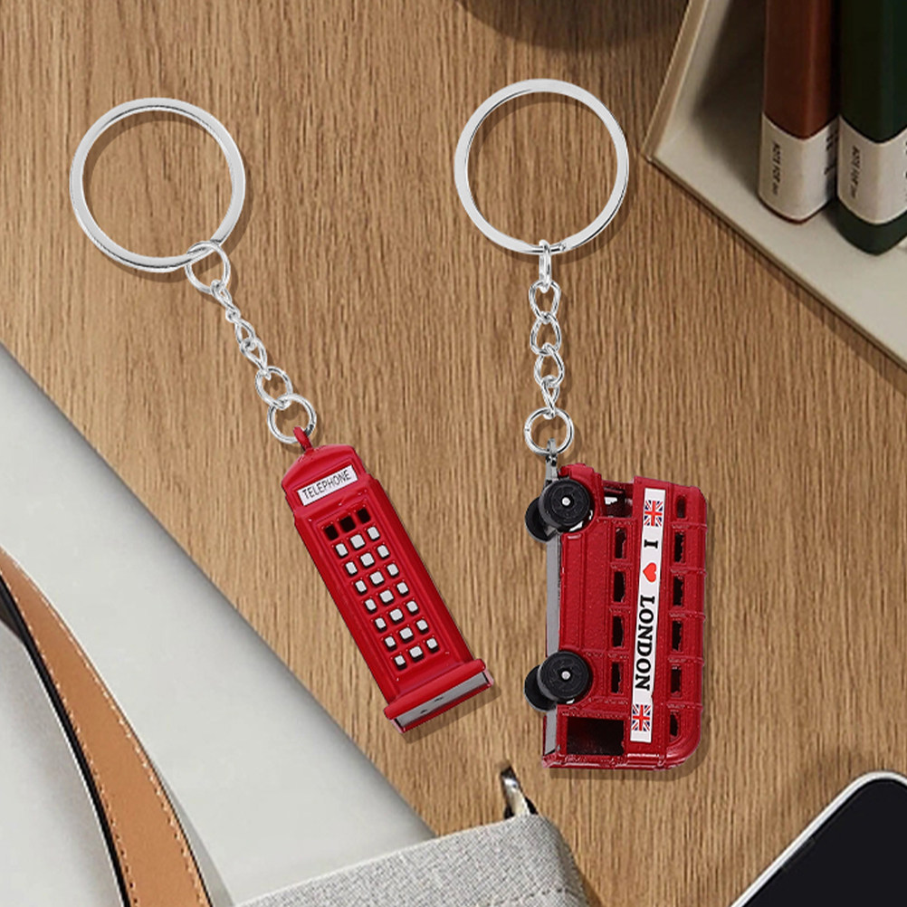 3pcs Gantungan Kunci Souvenir  - Travel Accessories London ulasan dan harga