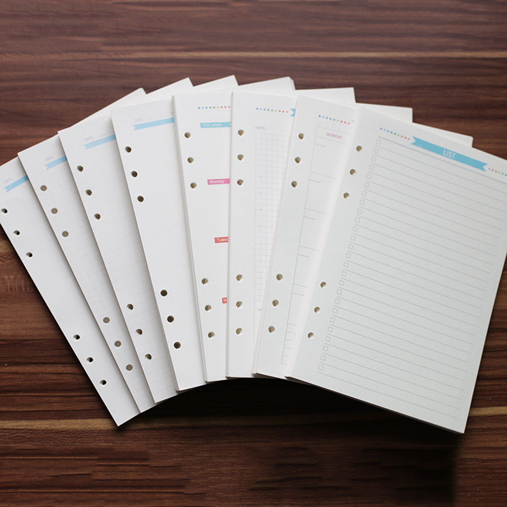 40 Lembar Isi Ulang Kertas A6  - Travel Notebook Journal ulasan dan harga