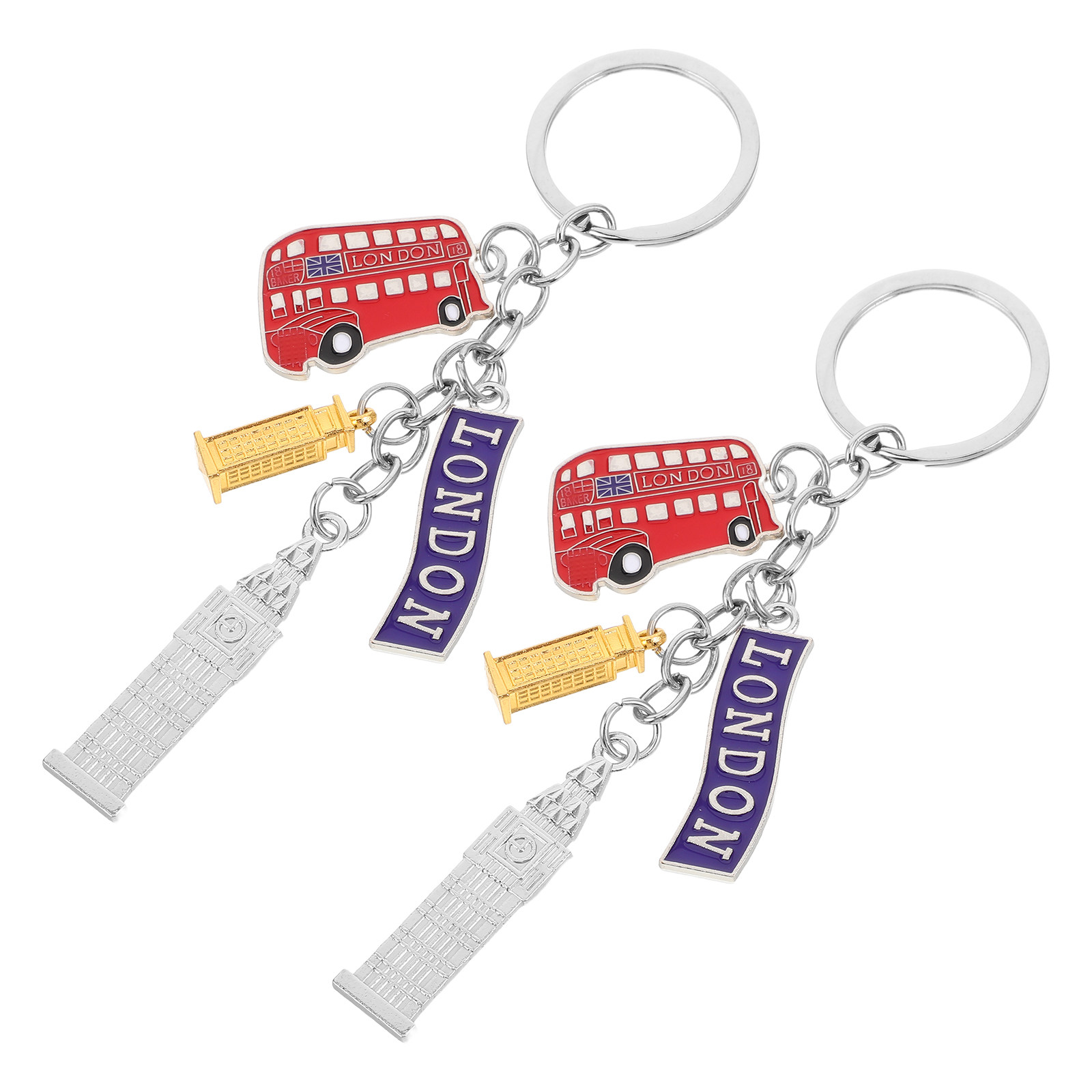 2 Buah Gantungan Kunci Bertema - Travel Accessories London ulasan dan harga