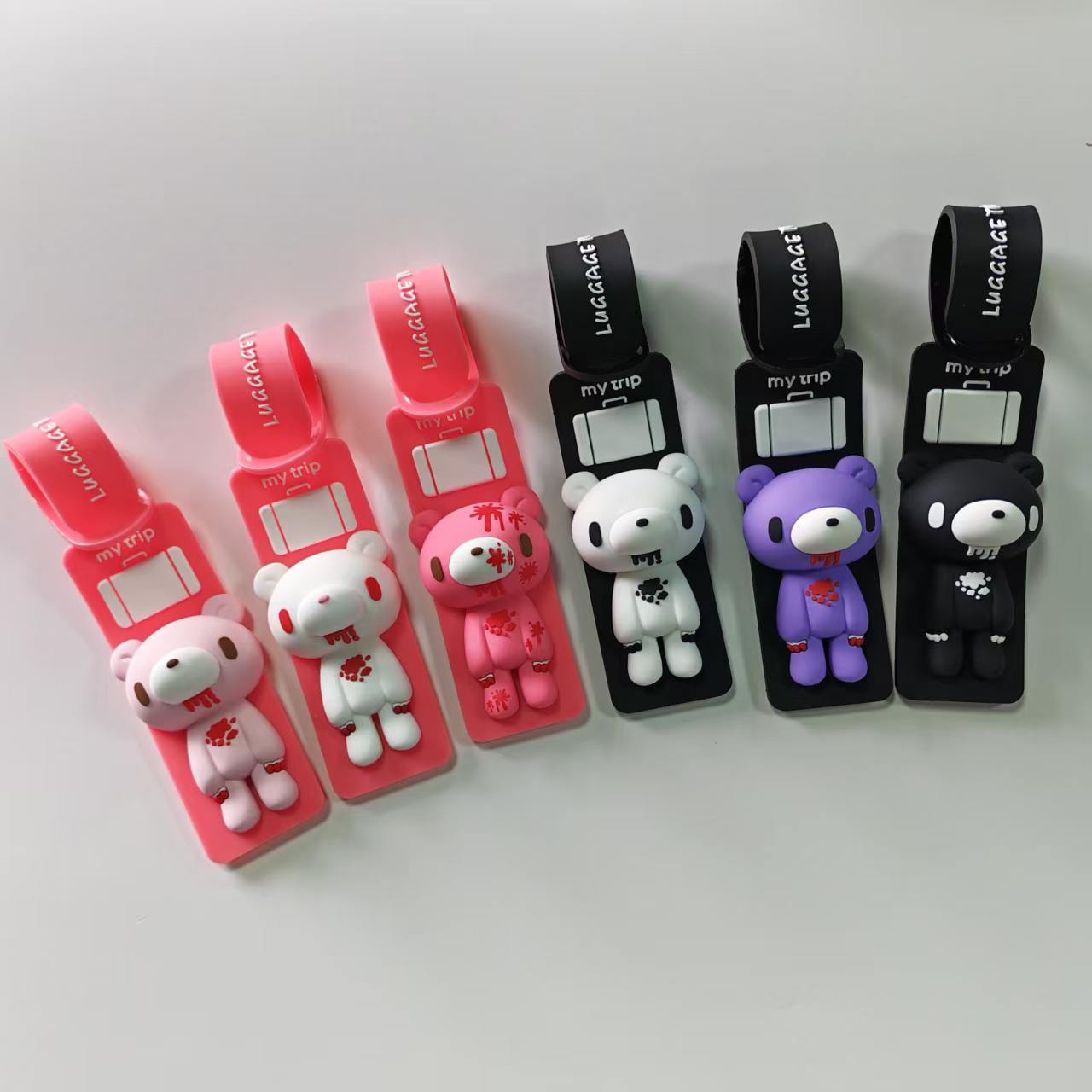 Tag Bagasi Silikon Beruang Kar - Travel Accessories Luggage Straps ulasan dan harga