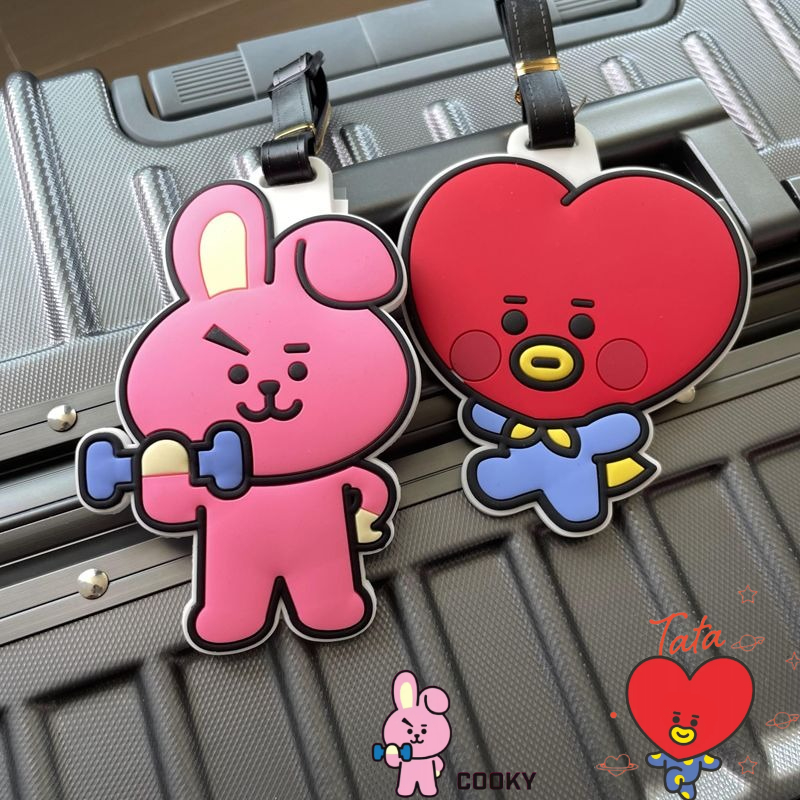 Gantungan kunci kartun BT21 lu - Travel Accessories Store ulasan dan harga