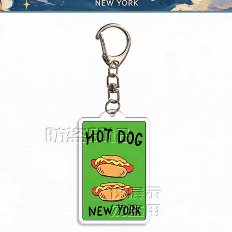 Gantungan Kunci Akrilik Cetak  - Travel Accessories New York ulasan dan harga