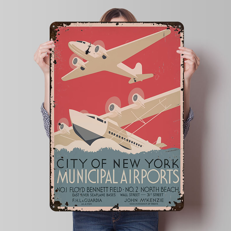 Poster Cetak Perjalanan Bandar - Travel Accessories New York ulasan dan harga
