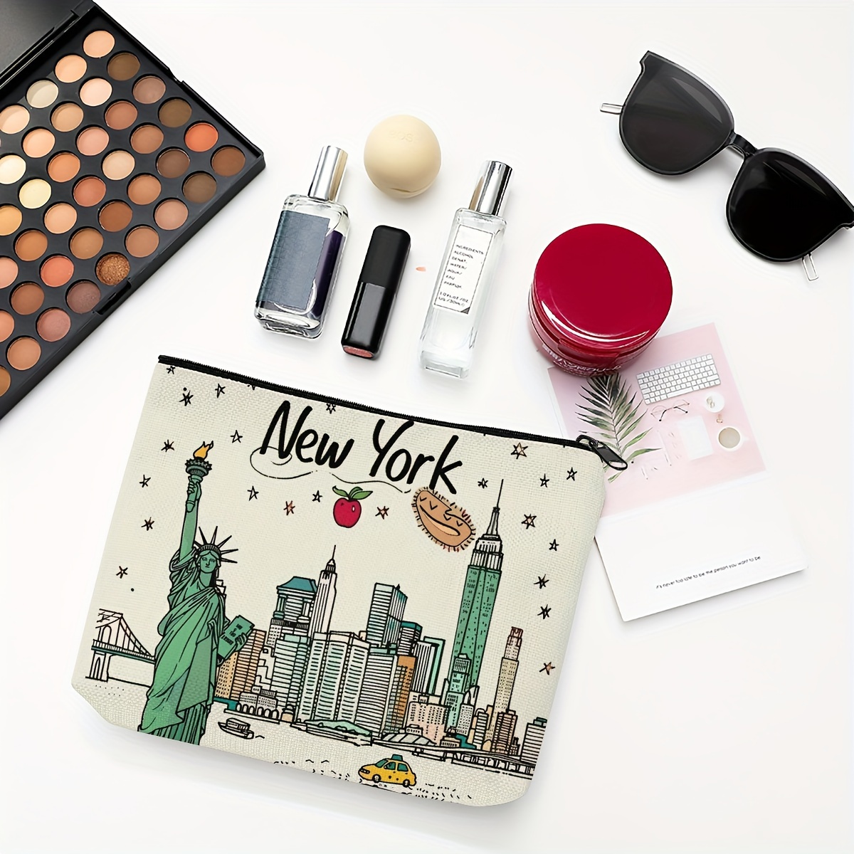 1 Buah Tas Kosmetik Travel Kan - Travel Accessories New York ulasan dan harga