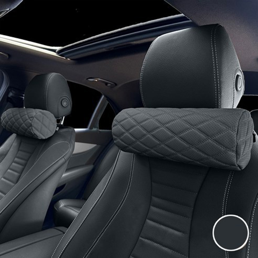1 buah Bantal Leher Mobil Busa - Travel Accessories Pillow ulasan dan harga