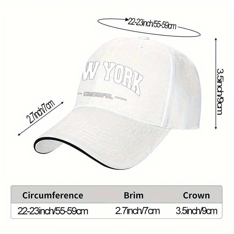 Topi Bisbol New York Cheerful  - Travel Accessories New York ulasan dan harga