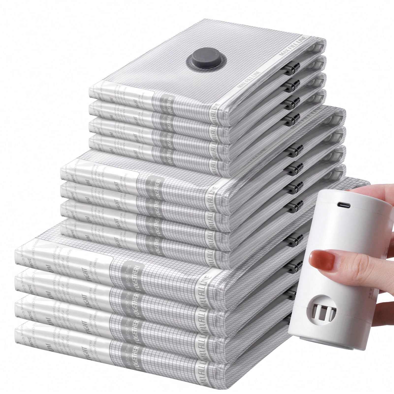 12 buah Kantong Vakum untuk Pe - Travel Accessories Pillow ulasan dan harga
