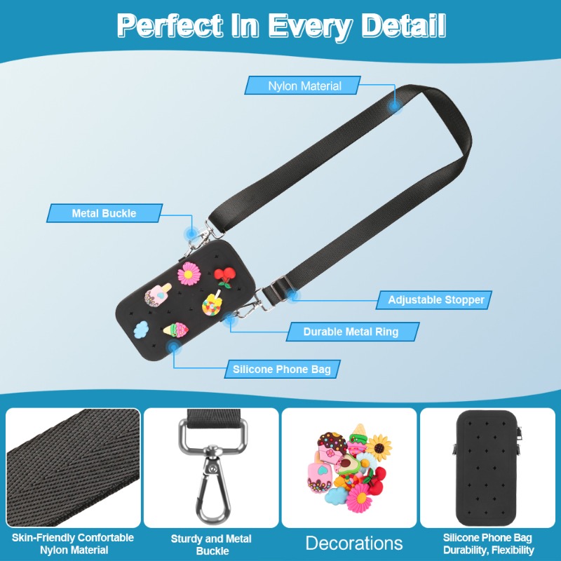 Tas Selempang Silikon Portabel - Travel Accessories Organizer Bag ulasan dan harga