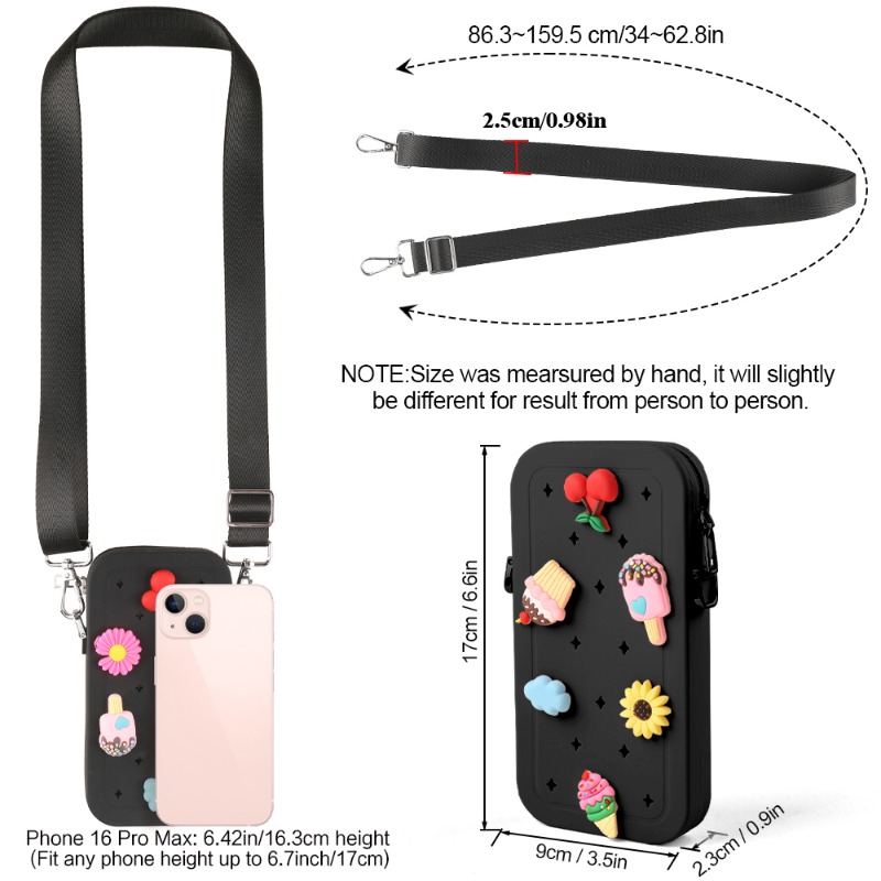 Tas Selempang Silikon Portabel - Travel Accessories Organizer Bag ulasan dan harga