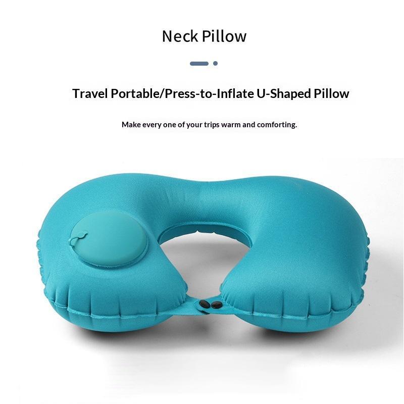 Bantal Leher Tiup untuk Perjal - Travel Accessories Pillow ulasan dan harga