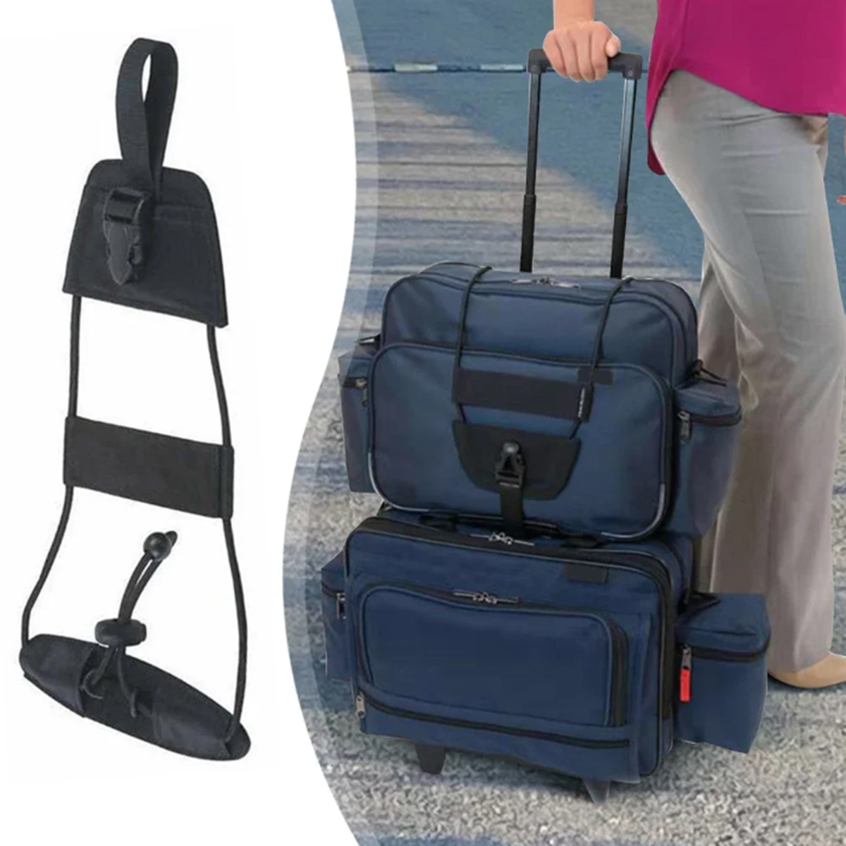 Tali Penghubung Koper, Sabuk P - Travel Accessories Luggage Straps ulasan dan harga