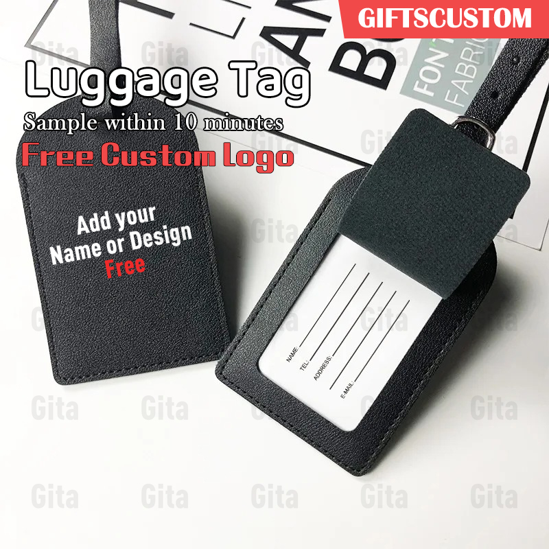 GITA Label Bagasi Kulit PU den - Travel Accessories Company ulasan dan harga