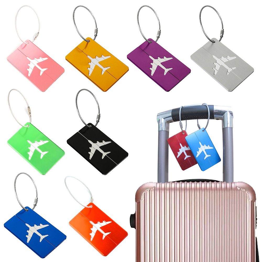 Label bagasi perjalanan Alumin - Travel Accessories In Bulk ulasan dan harga