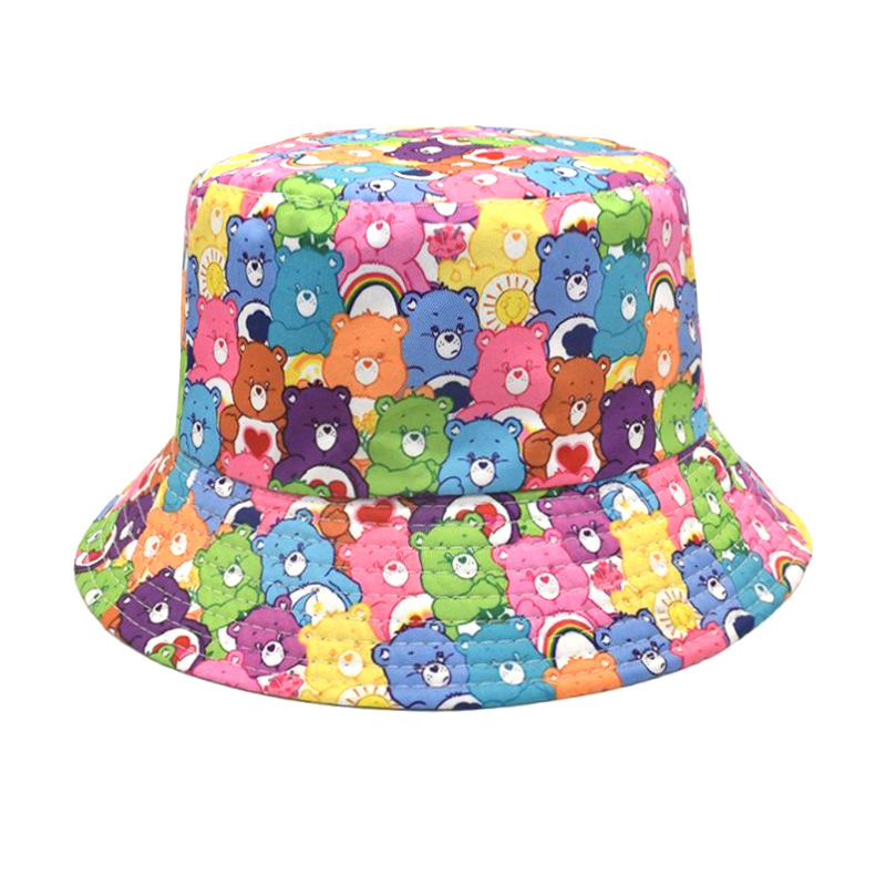 Topi Nelayan Care Bears Kartun - Travel Accessories Store ulasan dan harga