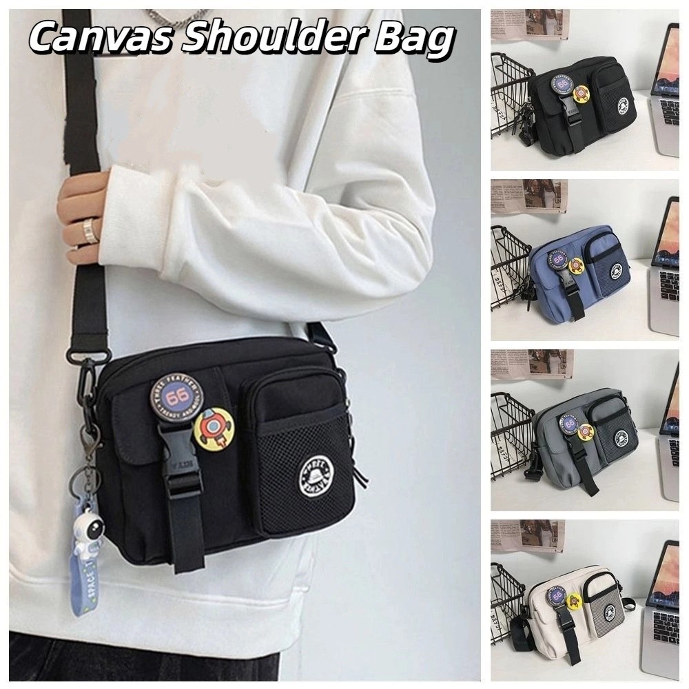 Tas Bahu Kanvas Cepat Kering S - Travel Accessories Pillow ulasan dan harga