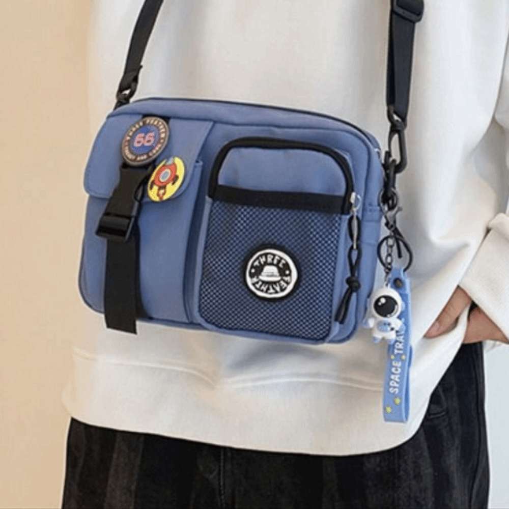 Tas Bahu Kanvas Cepat Kering S - Travel Accessories Pillow ulasan dan harga