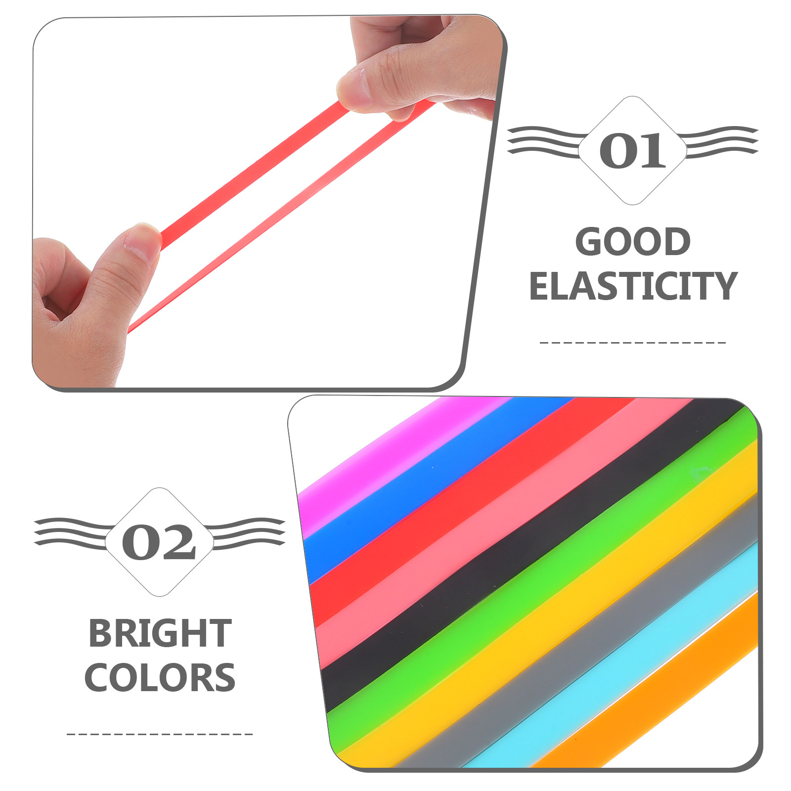20Pcs Pita Elastis Berwarna-wa - Travel Notebook Journal ulasan dan harga