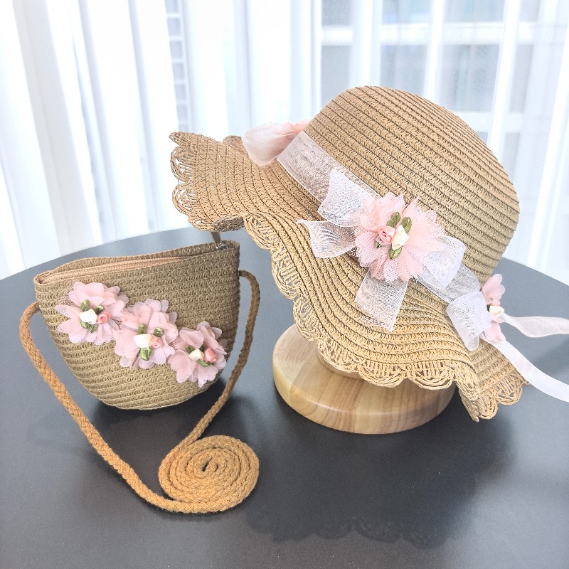 Topi Jerami 2 Buah untuk Anak  - Travel Accessories For 10 Year Old Girl ulasan dan harga