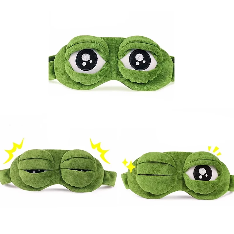 Masker Mata Berbentuk Katak Pe - Travel Accessories Store ulasan dan harga