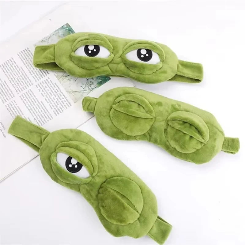 Masker Mata Berbentuk Katak Pe - Travel Accessories Store ulasan dan harga