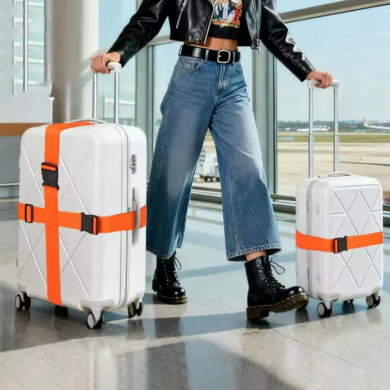 4 Set Tali Pengikat Bagasi, Ta - Travel Accessories In Bulk ulasan dan harga